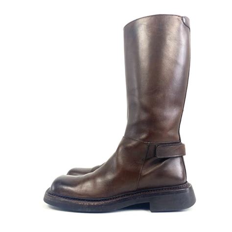 prada fall 1999 mens|Prada Rare vintage prada 1999 black leather boots .